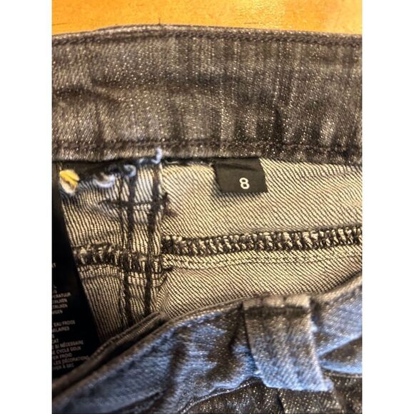 Harley-Davidson Women’s Distressed Bootcut Jeans Faded Black Size 8 (5474) - Picture 7 of 8